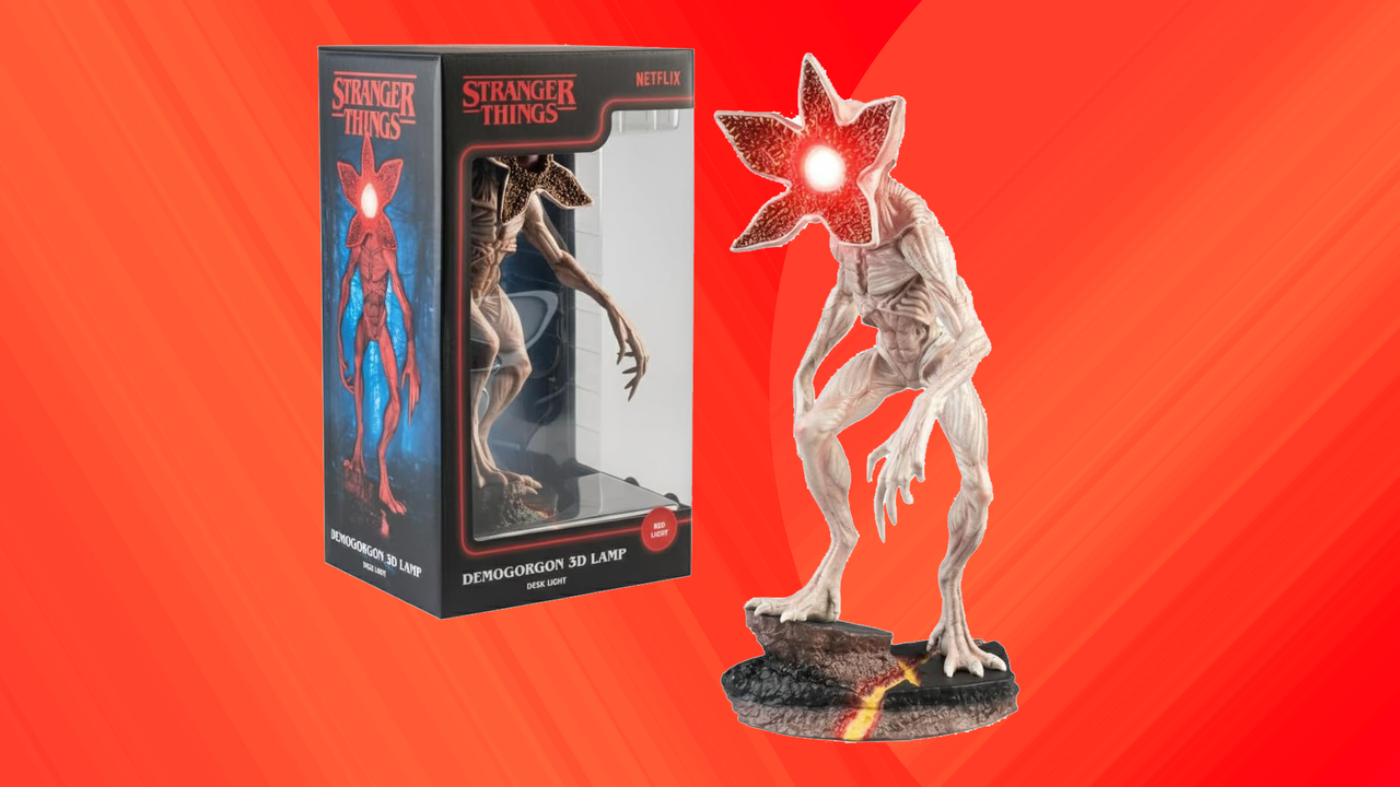 Embrace the Upside Down with this epic Demogorgon Lamp