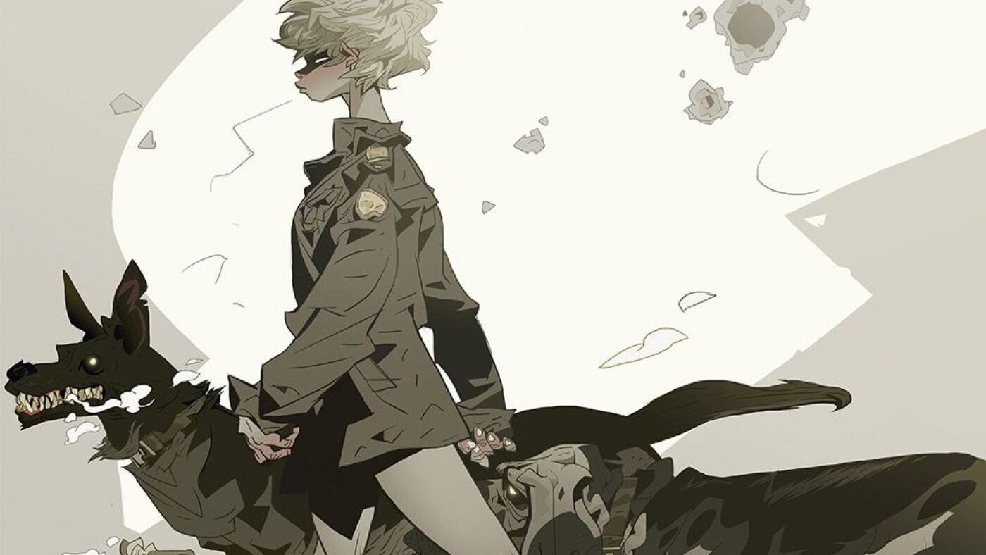 This artist developed a world of violence and dark humour inspired by black-and-white cartoons