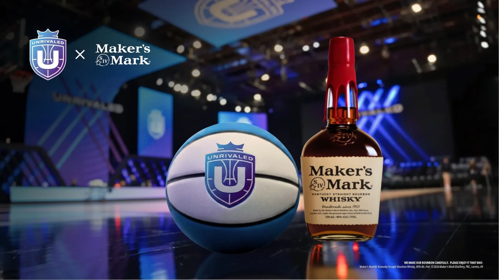 Maker’s Mark lands its first sports league sponsorship through Unrivaled