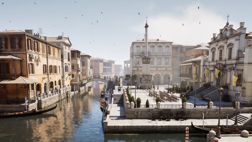 Visit Venice in photoreal 3D in this free Unreal Engine 5 tech demo