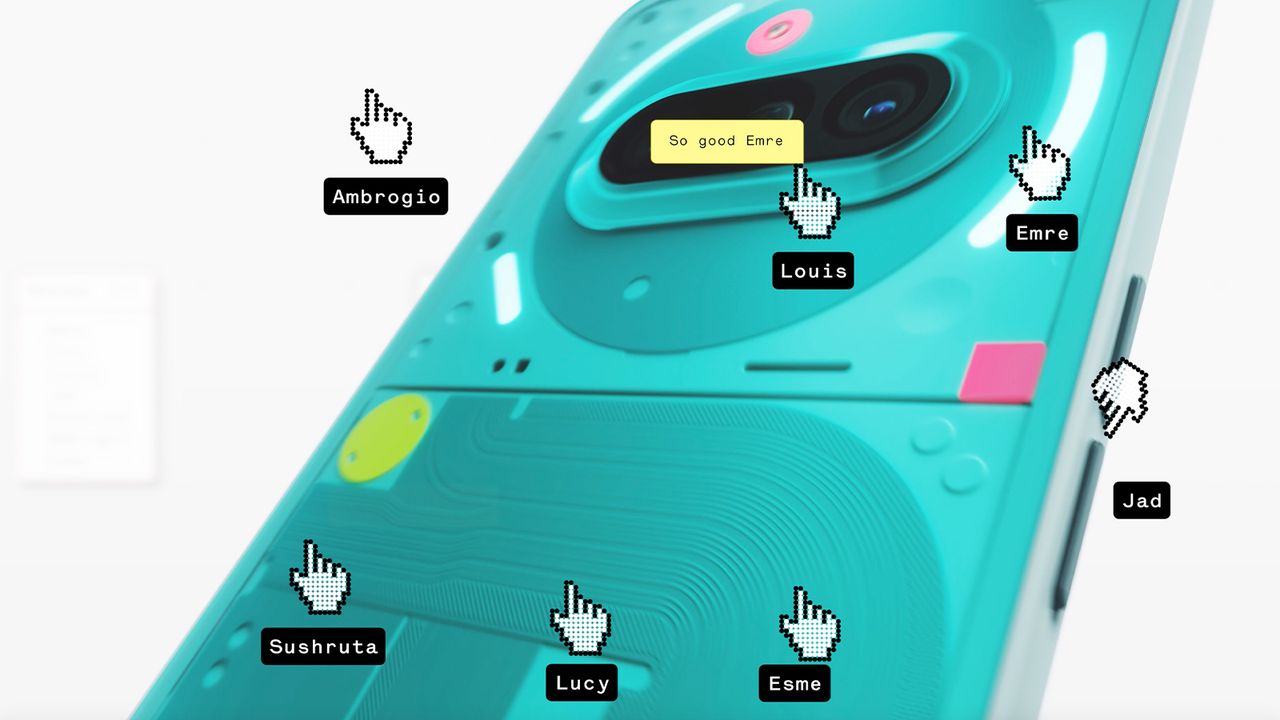 Hands-on with the new Nothing Phone (3a) Community Edition, a fun throwback to the Y2K era