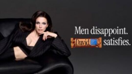 Breaking down the “tired straight-guy fantasy” in David protein bar commercials