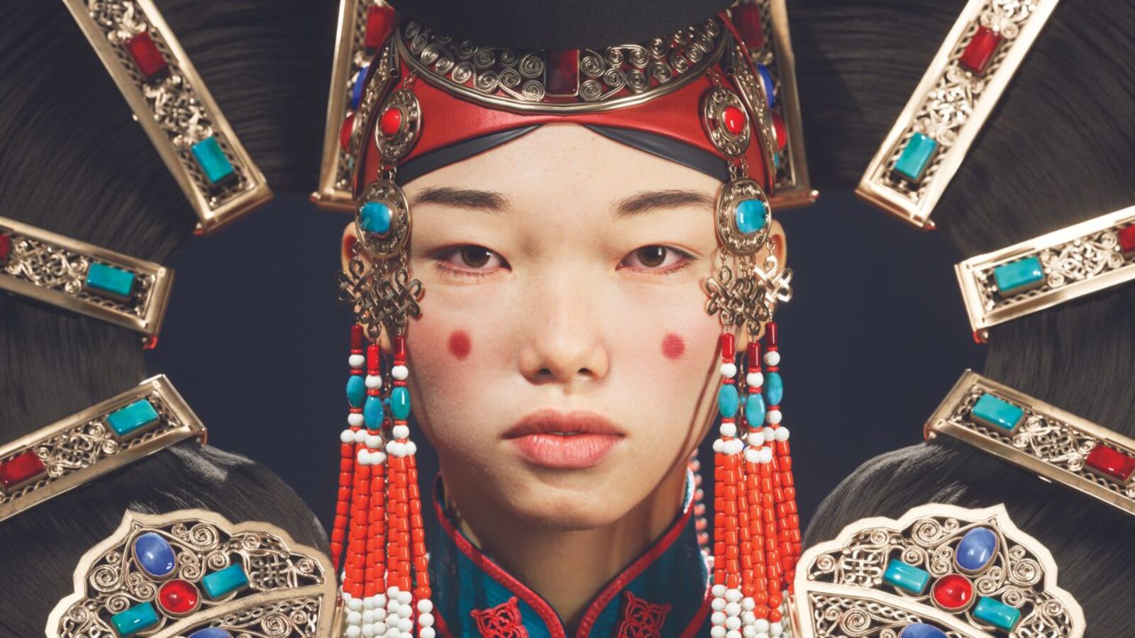 This strikingly realistic 3D character design fuses Netflix-style inspiration with authentic historical influence